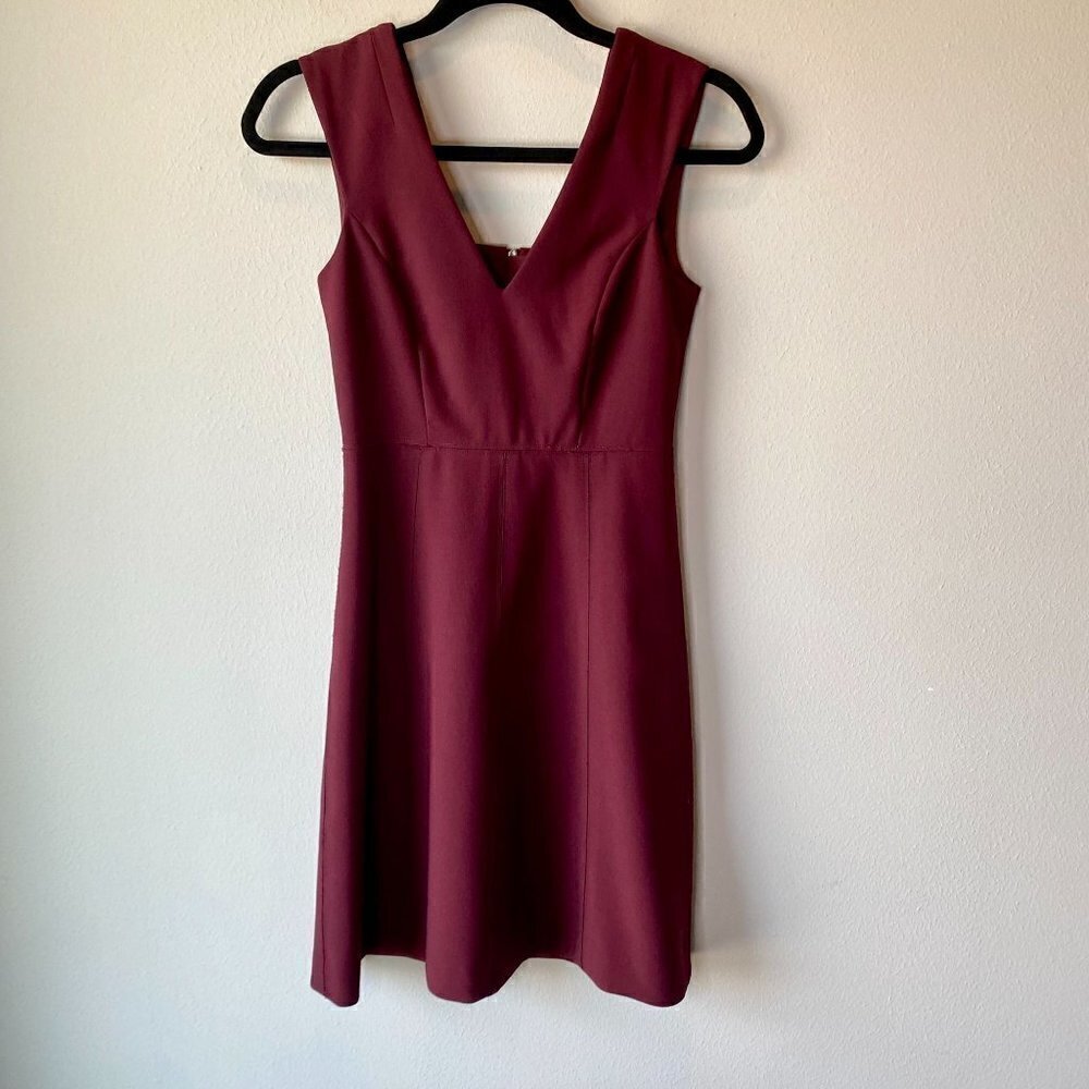 Elizabeth and James Charlie Dress Bordeaux 0